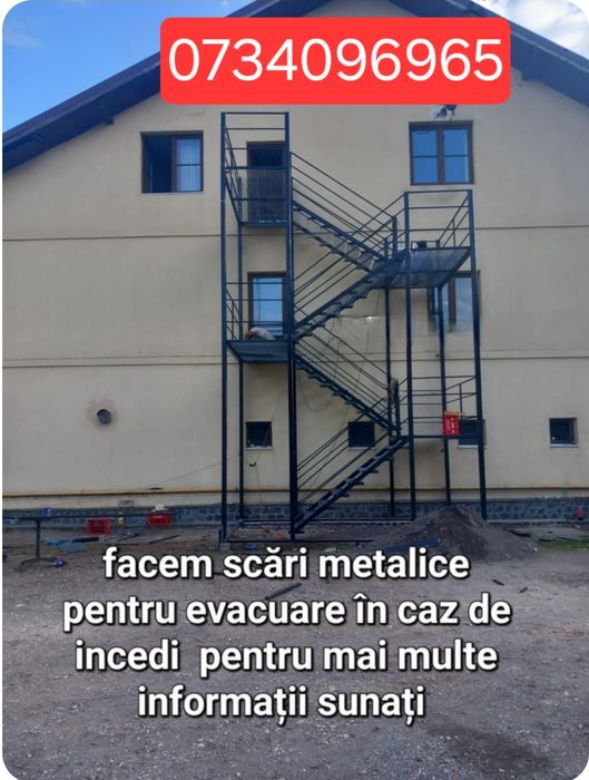 Vând scari zincate exterioare și interioare galvanizate cel mai bun pr