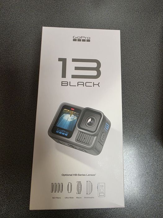 GoPro 13 Black + Adventur 3.0 Bundle -Nou/Sigilat 24 Luni Garantie