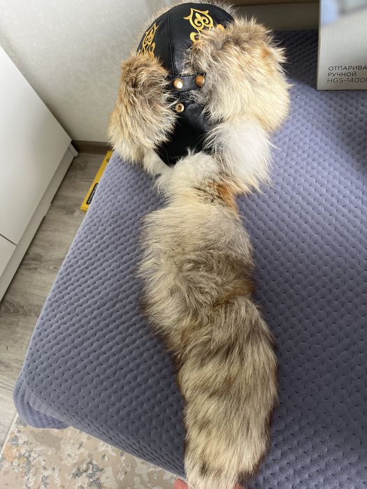 Шапка малакай,ушанка лиса
