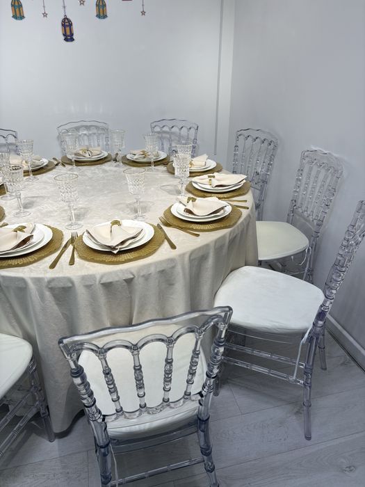 Прокат стол стульев и аренда посуды с доставкой