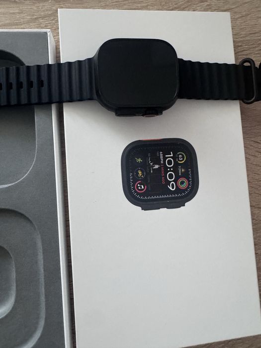 Apple watch ultra 2 black titanium