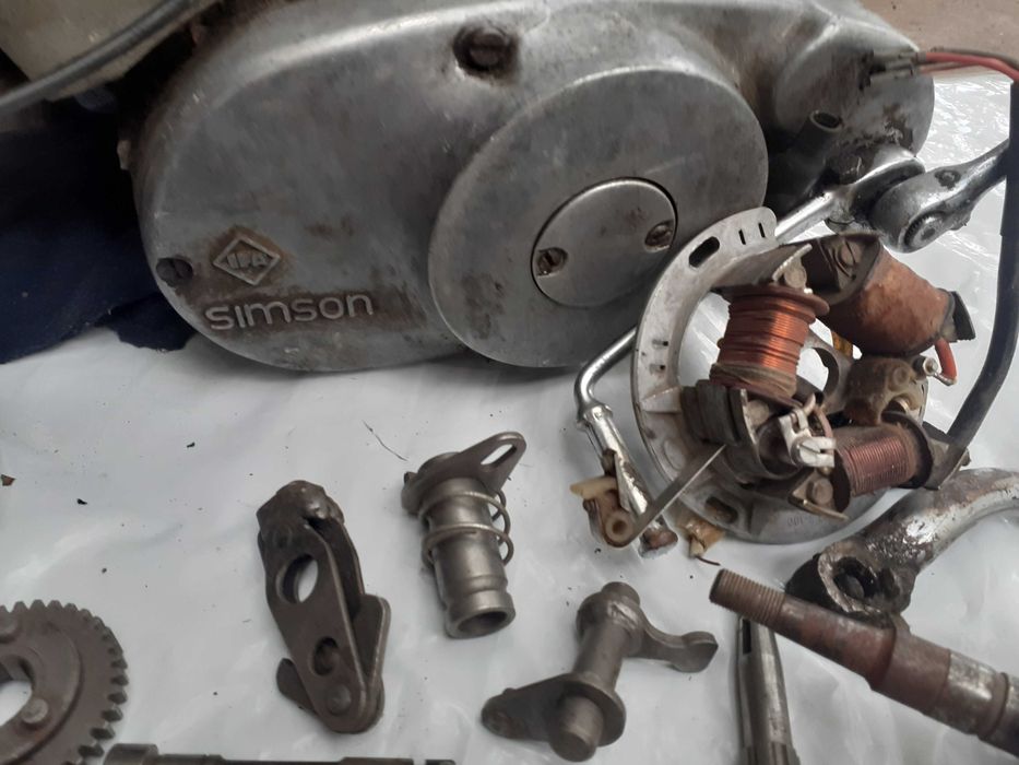 Двигател  от мотор "симсон"
