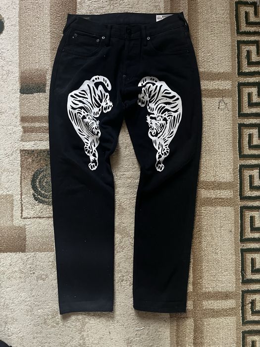 Джинсы Evisu черные