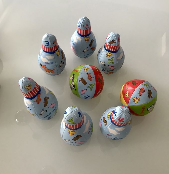 Играчки меки кегли, чайник, кухня, ховърбол