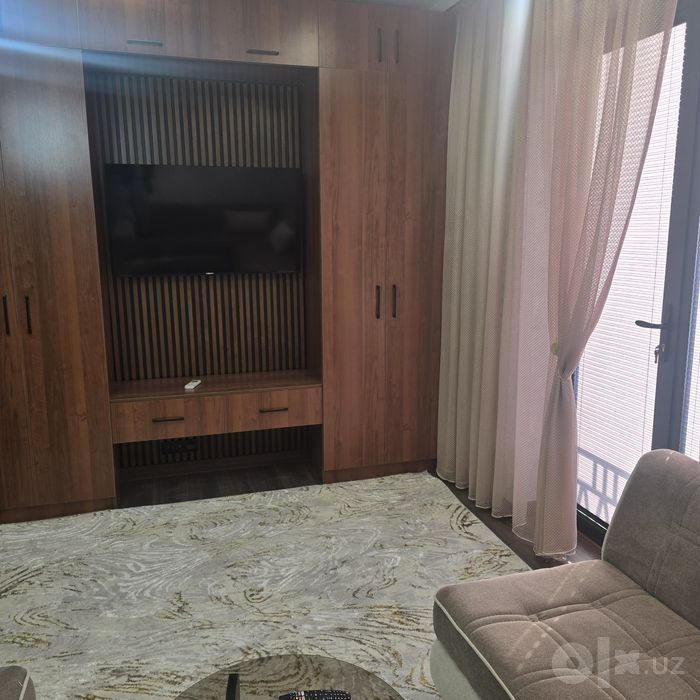 Аренда 1 ком. Евро квартира 45 м² Сергели Резиденс (МАШИНА БАЗАР)