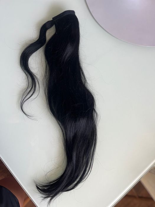 Естествена коса . Опашка , 100 грама ,65 см