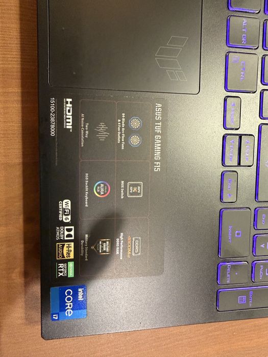Laptop asus tuf gaming