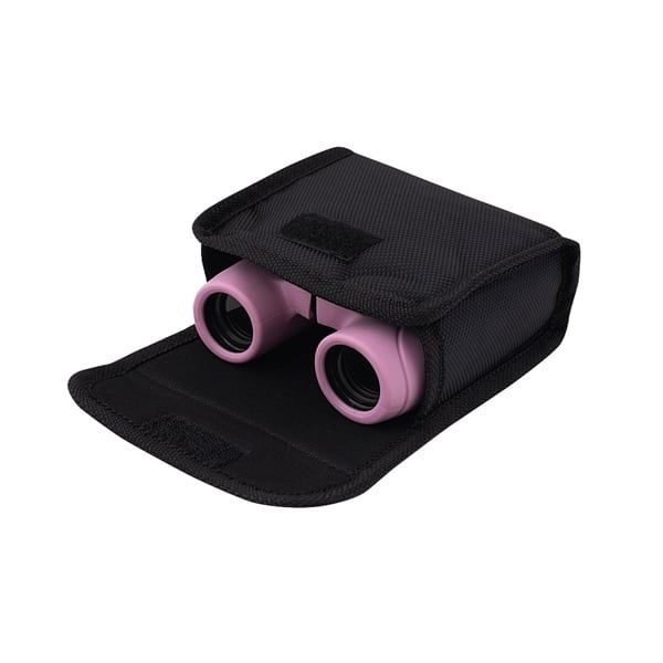 Binoclu compact pentru copii, 8x21, roz