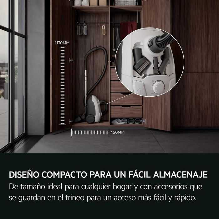 Прахосмукачка AEG Clean 5000 (AB51C1SW) 750W