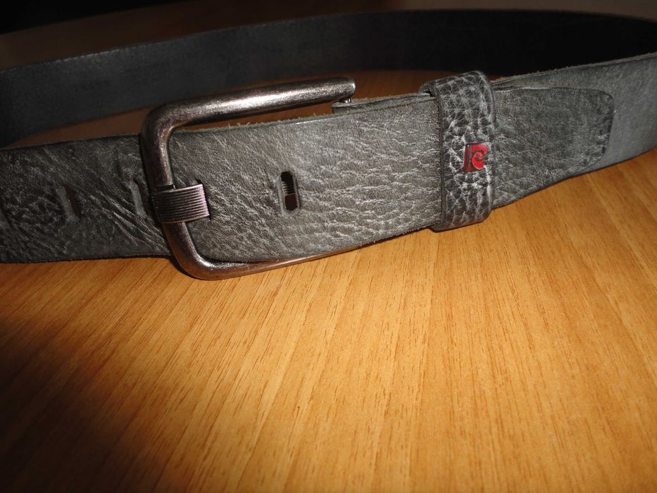 Pierre Cardin/естествена кожа/мъжки колан