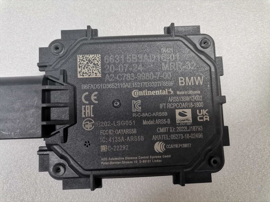 Нов Дистроник 5B3AD16 BMW G60 G61 G90 G99 G70 IX I20 U11 U10 G45 F70 F