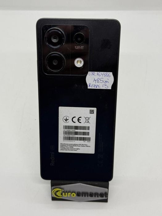 Telefon mobil Xiaomi Redmi Note 13, 8GB RAM, 256GB, Black -A-