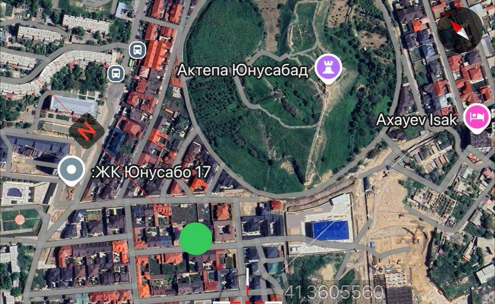 Дом 2 этажа с ремонтом 2.5 соток Юнус Абад по ул Янги Шахар