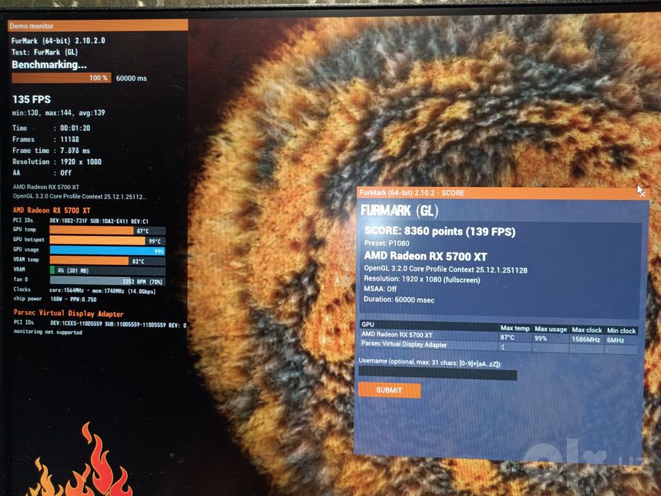Sapphire Pulse RX 5700 XT 8GB