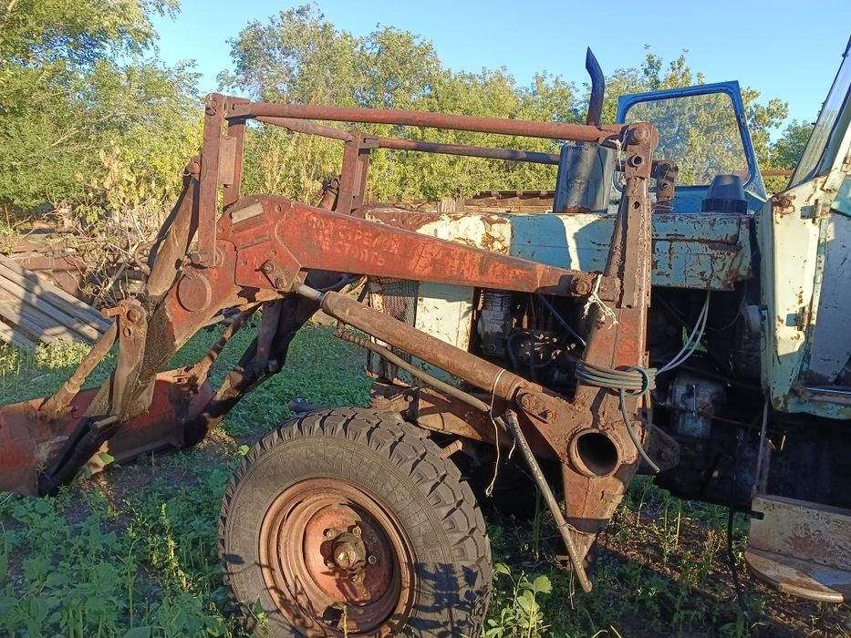 МТЗ 80 пресс подборщик косилка