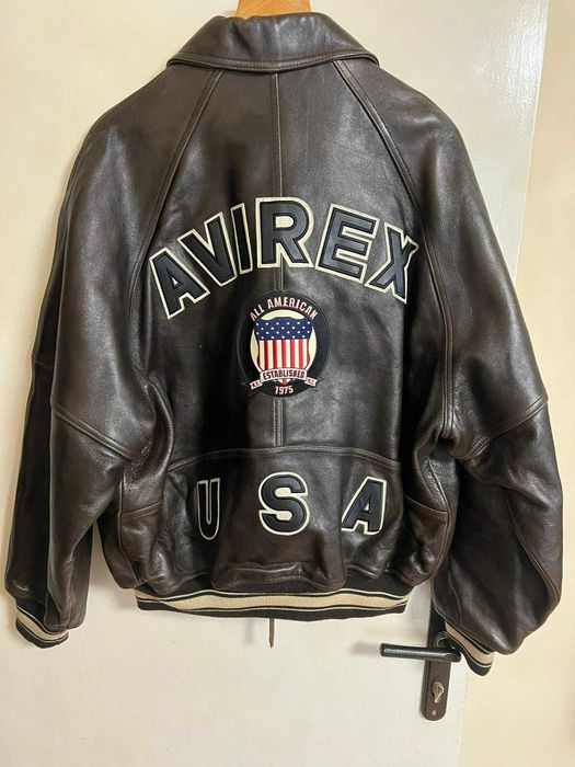 Рядко Колекционерско Яке Avirex USA (80s/90s) L/XL– Безупречно Състояние