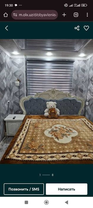 Продаётся 3х квартира город Ангрен