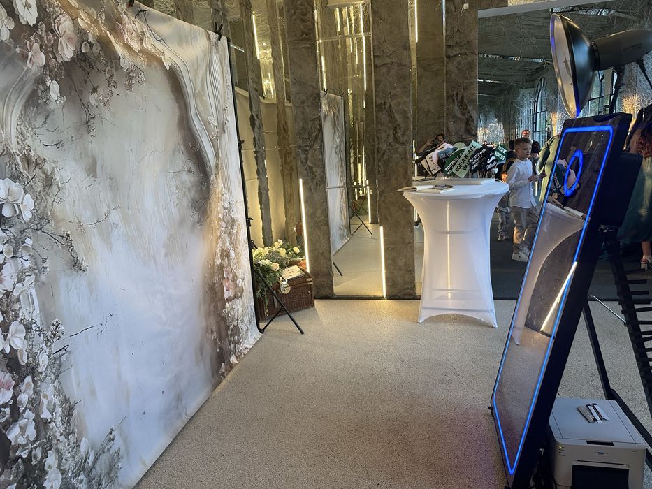 Oglinda Magica slim/clasica, fum greu, artificii, baloane cu fum