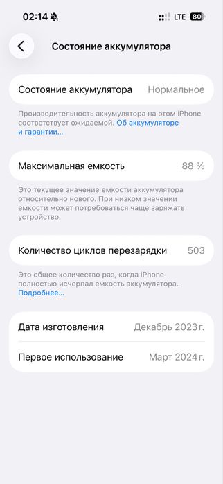 Продается iPhone 15 Pro 256GB Серебристый (Silver)