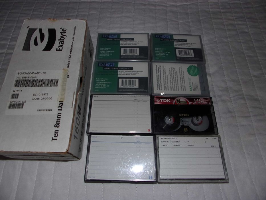 Casete Video 8 mm diverse