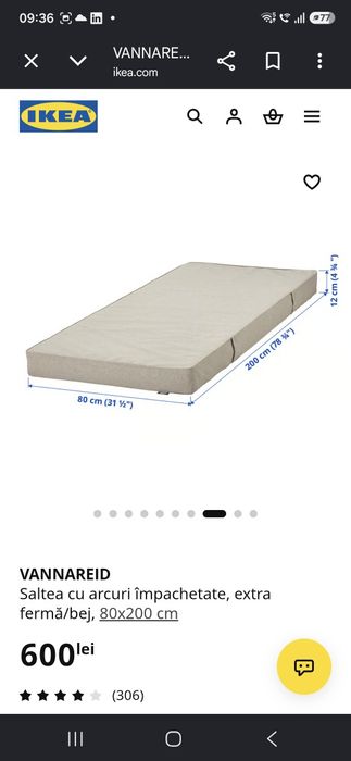 Vand dormitor copii Ikea conform pozelor atasate