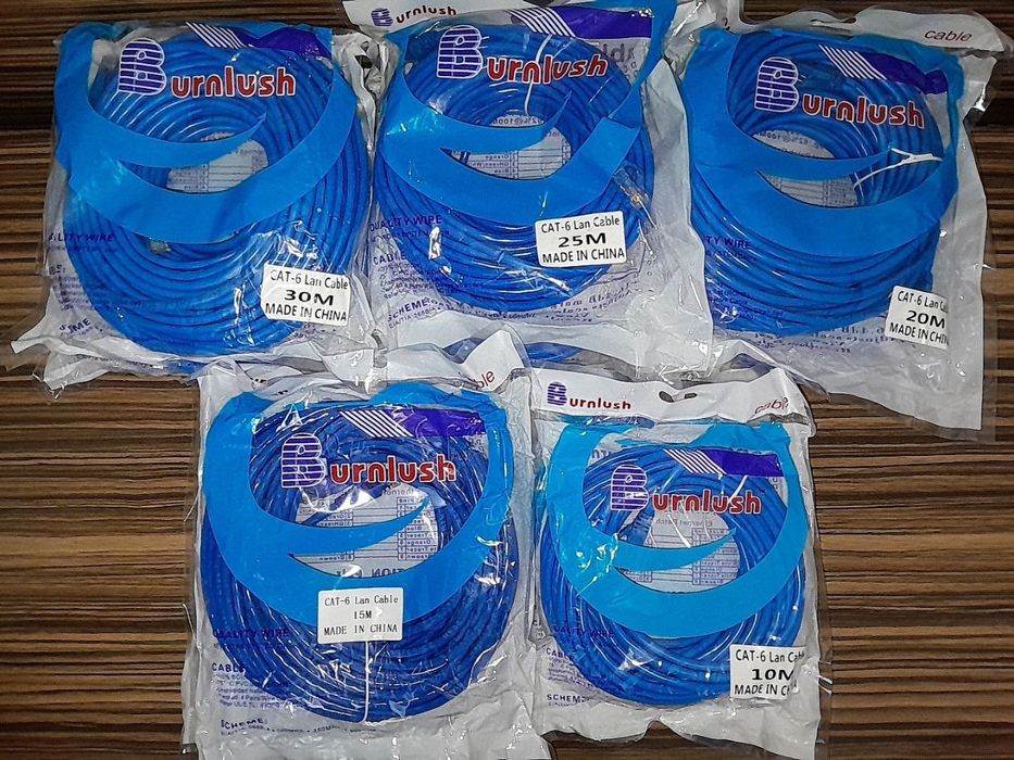 LAN Интернет кабель: UTP CAT 6 0.5/1/1.5/3/5/10/15/20/25/30/40/50/60М.