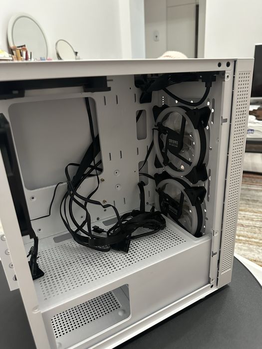 Carcasa Segotep Prime D White + 4 ventilatoare