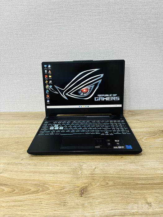 ASUS TUF CORE I5-11Gen+RTX3050 Мощный, Игровой ноутбук для Игр и IT
