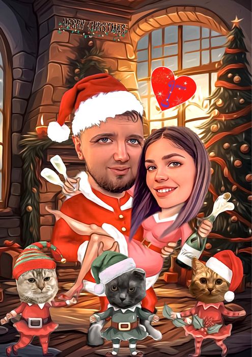 Карикаура за Свети Валентин