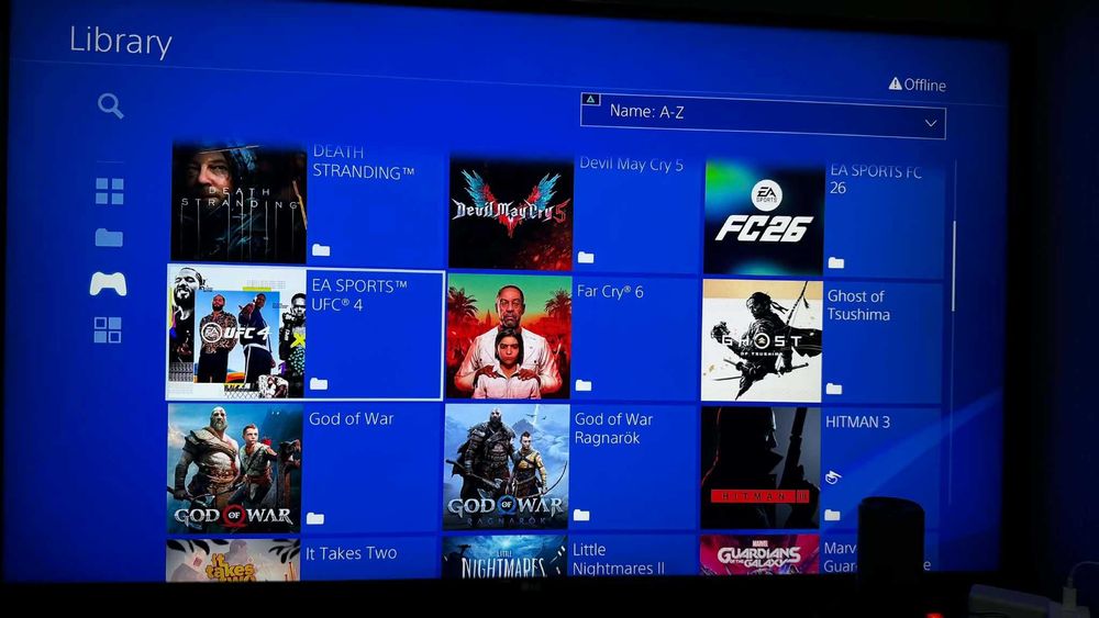 PS4 PRO Modat 2TB 42 Jocuri - Playstation 4 PRO 2TB Modat 42 Jocuri FC26 UFC Cyberpunk God of War Mortal Kombat etc