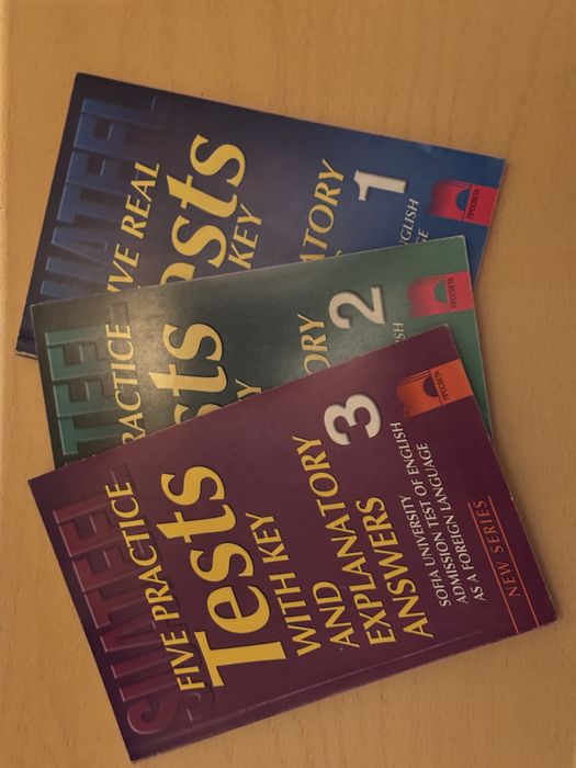 Аудиокасети с диктовки по английски език + сборници самоучители за тях