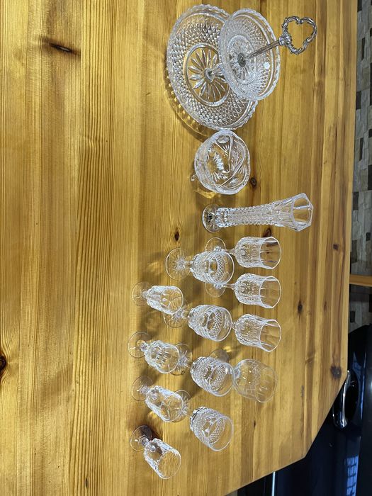 Винтидж кристален сервиз