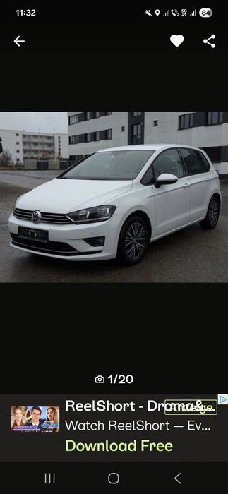 Vw Golf 7 Sportsvan 2.0 Tdi 150 CP Allstar /Navi/Tempomat/an 2017