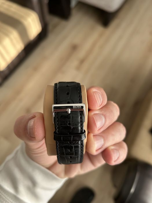 Ceas Hugo Boss negru 43mm WR30m