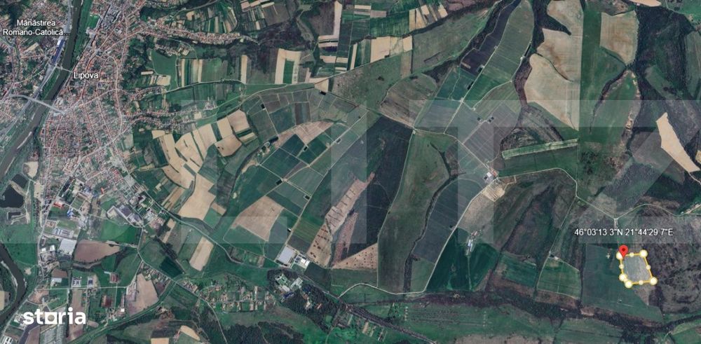 Teren extravilan 4,5ha Lipova