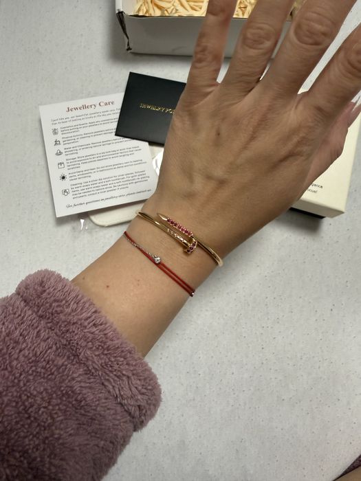 Cartier Juste un Clou Style Bracelet Rose Gold