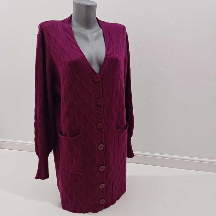 jerseu lung - cardigan