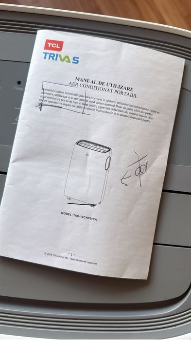 Aer condiotinat portabil