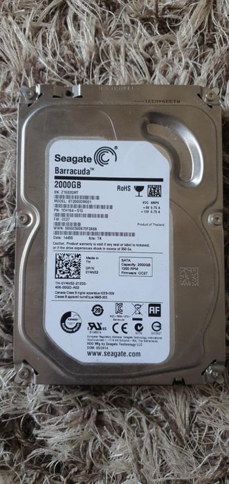 Vând hdd extern de 2tb