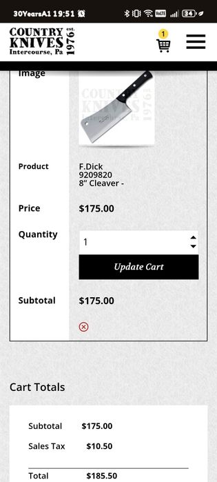 Ножове Victorinox и сатър F. Dick