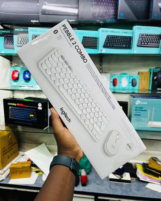 Logitech Pebble 2 Combo Беспроводная Клавиатура K380 и мышка/мышь M350