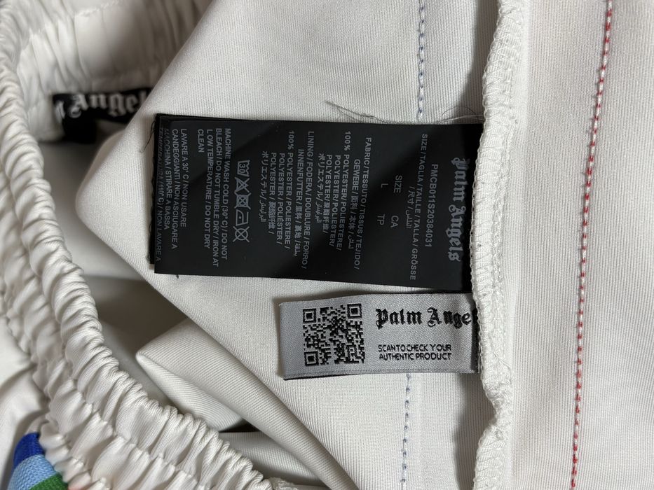 Pantaloni scurți Palm Angels L Alb