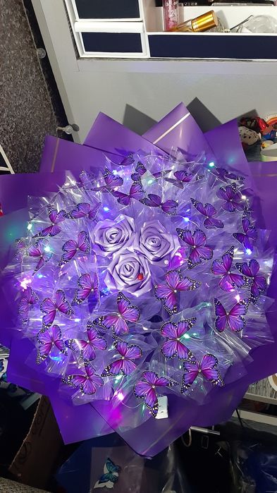 Букет из бабочек