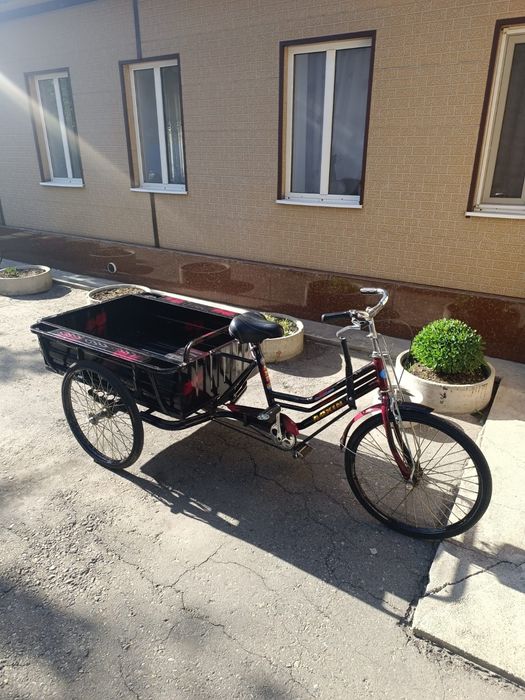 Велосипед для взрослых с кузовом