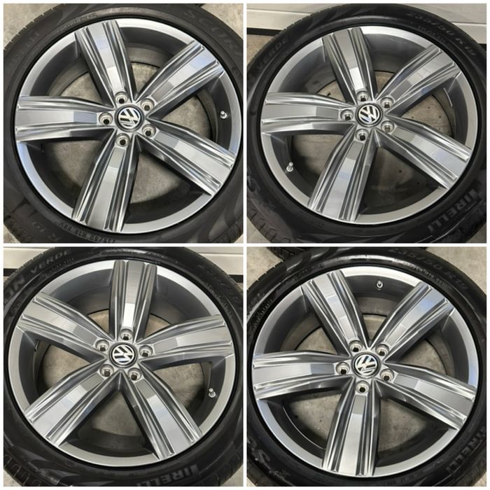 Jante NOI 19 ORIGINALE VW Tiguan II R-Line Vara 235/50/19 Allspace