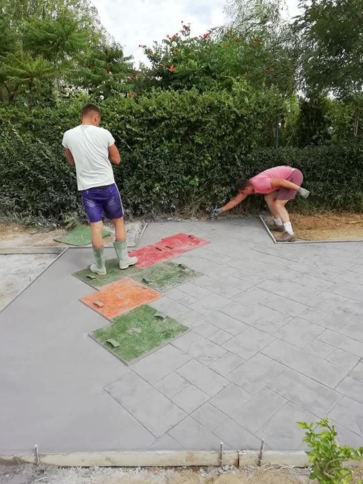 Beton amprentat tel 0765695184