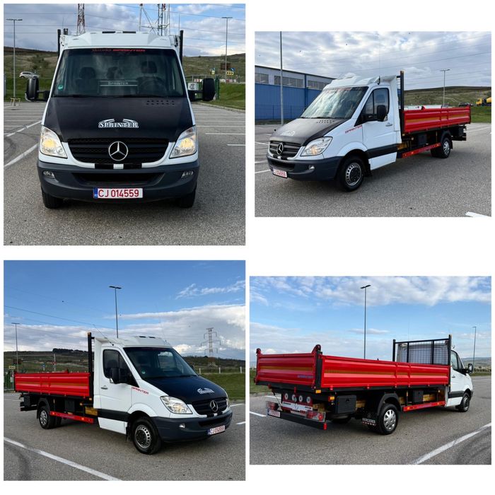 Mercedes Sprinter Basculabil 519 518 419 418 Iveco Daily 35c15 50c15 17 18 21 VW LT Ford Fiat Atego Renault nu 516 515 413 416