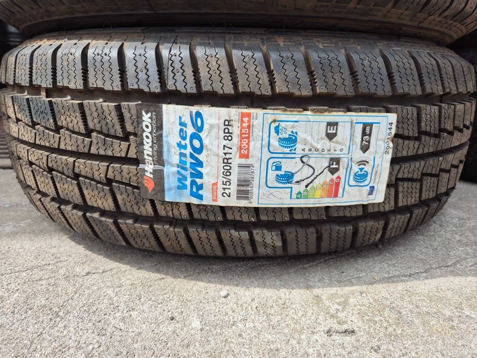 2 Anvelope M+S IARNA - 215/60/17C - HANKOOK - NOI - DOT 2018 !
