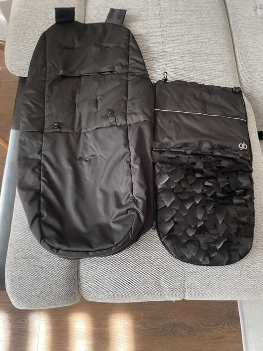 Чувалче за количка и кожена чанта Cybex