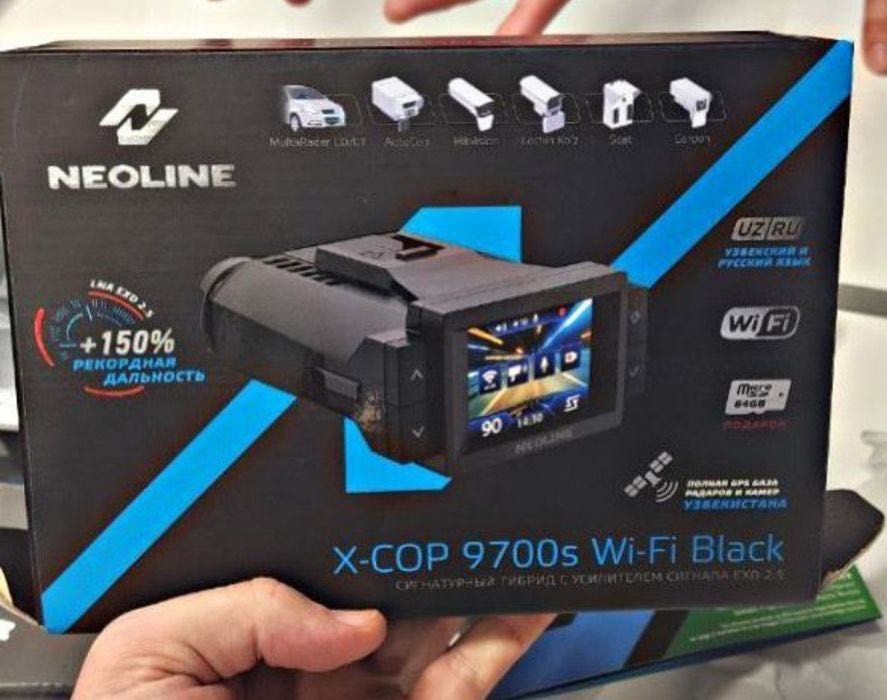 Антирадар гибрид Neoline 9700s wifi black